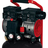 EINHELL Kompressor TE-AC 135/24 Silent Plus schwarz/rot, 750 Watt