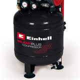 EINHELL Kompressor TE-AC 135/24 Silent Plus schwarz/rot, 750 Watt