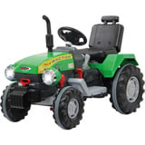 Jamara Ride-on Traktor Power Drag, Kinderfahrzeug grün, 12V