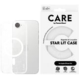 PanzerGlass Urban Combat Star Lit Case, Handyhülle transparent/weiß, iPhone 16e, MagSafe