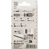 fischer Porenbetonanker FPX M8 , Dübel galvanisch/elektrolytisch verzinkt