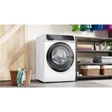 Bosch WNC254A40 Serie 8, Waschtrockner weiß/schwarz, i-Dos, Home Connect