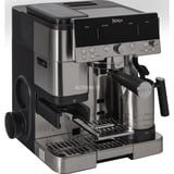 Ninja Luxe Premium Siebträger ES601EU, Espressomaschine silber/schwarz