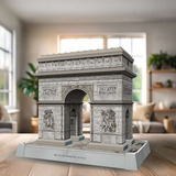 Ravensburger 3D Puzzle Iconics: Triumphbogen Paris - mit Licht 216 Teile