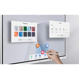Samsung Flip WM75FX, Public Display weiß/grau, UltraHD/4K, Touchfunktion, Multi‑Touch