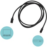 i-tec Thunderbolt 3 Kabel, 40 Gbps, 100W PD schwarz, 1,5 Meter