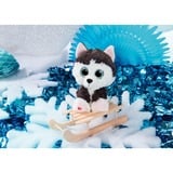 NICI Glubschis Schlenker Husky Barkley, Kuscheltier braun/weiß, 15 cm