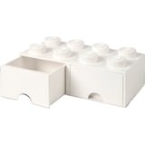 Room Copenhagen LEGO Brick Drawer 8 weiß, Aufbewahrungsbox weiß