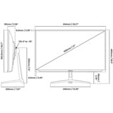 Arozzi Nova 27T2K180, Gaming-Monitor 68.6 cm (27 Zoll), grün, QHD, IPS, HDMI, DP, Lautsprecher, 180Hz Panel