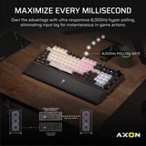 Corsair Vanguard 96, Gaming-Tastatur schwarz/weiß, DE-Layout, Corsair MLX Plasma