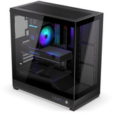ENDORFY Fishtank 6000 Flex, Tower-Gehäuse schwarz, Tempered Glass x 2