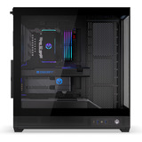 ENDORFY Fishtank 6000 Flex, Tower-Gehäuse schwarz, Tempered Glass x 2