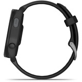 Garmin Forerunner 165, Smartwatch schwarz/dunkelgrau, 43 mm, Silikon-Armband