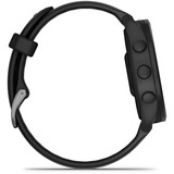 Garmin Forerunner 165, Smartwatch schwarz/dunkelgrau, 43 mm, Silikon-Armband