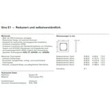 Gira Abdeckrahmen einfach, E1 System, seidenmatt, bruchsicher, Kunststoff, matt weiß (matt), Retail