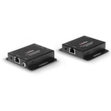 Lindy HDMI 4K30 Extender, HDMI Verlängerung schwarz, 70m, Cat.6, mit Power over Cable und Loop Out