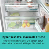 Siemens KG49N4XAF iQ500, Kühl-/Gefrierkombination edelstahl (dunkel)