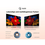 TCL 43SF560, QLED-Fernseher 109 cm (43 Zoll), schwarz, FullHD, Triple Tuner, Fire TV
