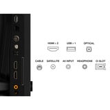 TCL 43SF560, QLED-Fernseher 109 cm (43 Zoll), schwarz, FullHD, Triple Tuner, Fire TV