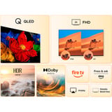 TCL 43SF560, QLED-Fernseher 109 cm (43 Zoll), schwarz, FullHD, Triple Tuner, Fire TV