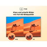 TCL 43SF560, QLED-Fernseher 109 cm (43 Zoll), schwarz, FullHD, Triple Tuner, Fire TV