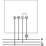 Theben TECTA D180i WH, Bewegungsmelder anthrazit