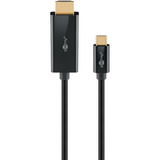 goobay USB Adapterkabel, USB-C Stecker > HDMI Stecker, 4K / 60Hz schwarz, 1 Meter