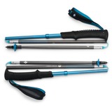 Black Diamond Trekkingstöcke Distance Carbon Z, Fitnessgerät anthrazit/blau, 1 Paar, 120 cm