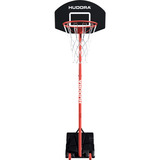HUDORA Basketballständer Start 205, Fitnessgerät rot/schwarz
