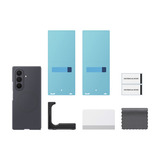 Samsung Silicone Magnet Case, Handyhülle graphit, Samsung Galaxy Z Fold8 Ultra