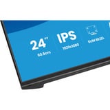 iiyama ProLite XB2493HSU-B1, LED-Monitor 60.5 cm (23.8 Zoll), schwarz (matt), FullHD, IPS, HDMI, DP, USB-Hub, Adaptive-Sync, 120Hz Panel