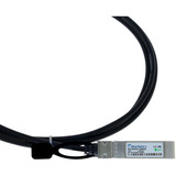 BlueOptics BlueLAN Direct Attach Kabel kompatibel zu Intel XDACBL1M schwarz, 1 Meter