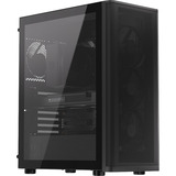 ENDORFY Ventum 400 Air, Tower-Gehäuse schwarz, Tempered Glass