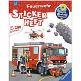 Ravensburger Wieso? Weshalb? Warum? Stickerheft - Feuerwehr, Lernbuch 