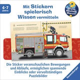 Ravensburger Wieso? Weshalb? Warum? Stickerheft - Feuerwehr, Lernbuch 