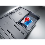 Siemens SR53HS74KE iQ300, Spülmaschine edelstahl (gebürstet)/schwarz, 45 cm, Home Connect