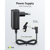 goobay LED-Klemm-Lupenleuchte 10W, LED-Leuchte schwarz
