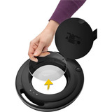 goobay LED-Klemm-Lupenleuchte 10W, LED-Leuchte schwarz