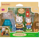 EPOCH Sylvanian Families - Abenteuer Entdecker Set mit zwei Figuren, Konstruktionsspielzeug 