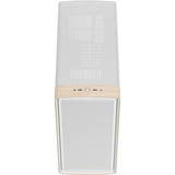 Fractal Design Summit Chalk White Solid, Tower-Gehäuse weiß/holz