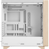 Fractal Design Summit Chalk White Solid, Tower-Gehäuse weiß/holz
