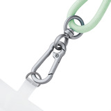 Intenso Handykette und Lade-/Datenkabel Cell Phone Charging Lanyard hellgrün, 1,65 Meter, USB-C, PD3.0 / QC4.0, Nylon