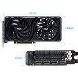 Palit GeForce RTX 5060 Infinity 2 OC, Grafikkarte DLSS 5, 3x DisplayPort, 1x HDMI 2.1