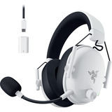 Razer BlackShark V3, Gaming-Headset weiß/schwarz, 2,4 GHz-Dongle, Bluetooth, USB