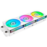 Thermaltake SWAFAN 140 EX INFINITY, Gehäuselüfter weiß, 3er-Pack, 144 mm