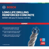 Bosch Professional EXPERT Hammerbohrer SDS-plus-7X, Ø 10mm, 10 Stück Arbeitslänge 150mm