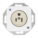 Busch-Jaeger Steckdose Reflex Schutzkontakt 15 Ampere weiß, Retail