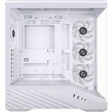 Lian Li Vector V100R, Tower-Gehäuse weiß, Tempered Glass x 2