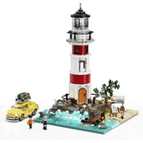 Lumibricks Sonnenaufgang-Leuchtturm, Konstruktionsspielzeug 