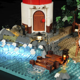 Lumibricks Sonnenaufgang-Leuchtturm, Konstruktionsspielzeug 